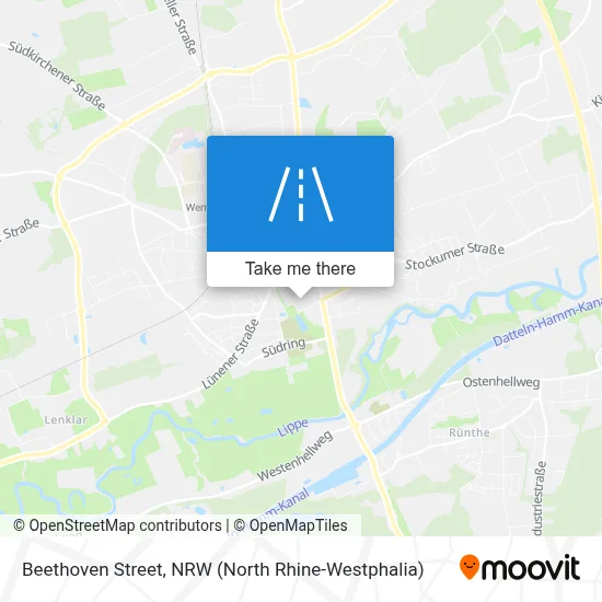 Beethovenstraße map