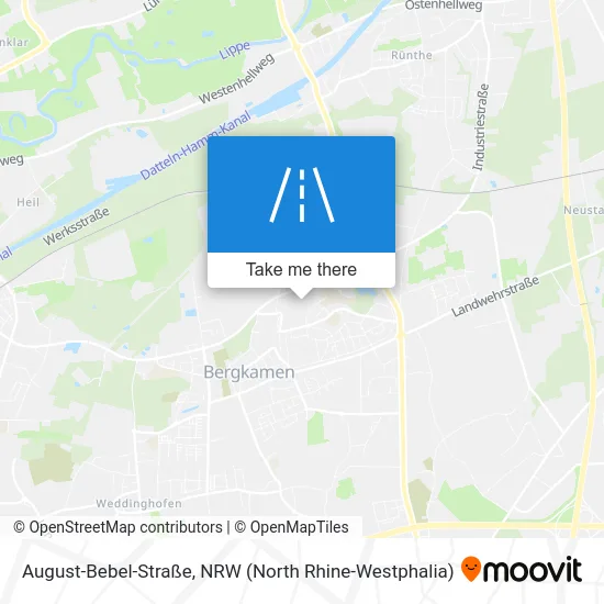 Карта August-Bebel-Straße