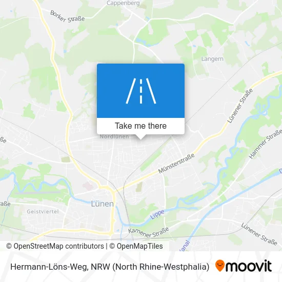 Карта Hermann-Löns-Weg