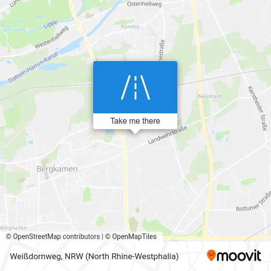 Weißdornweg map