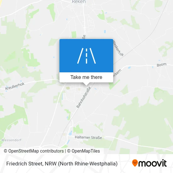 Friedrichstraße map