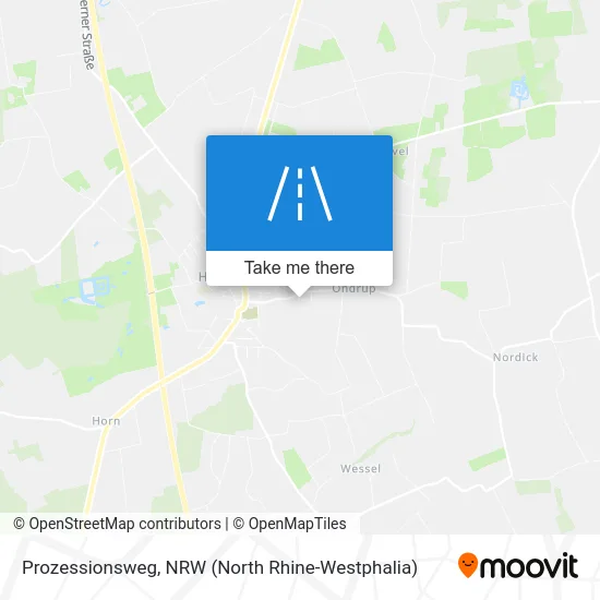 Карта Prozessionsweg