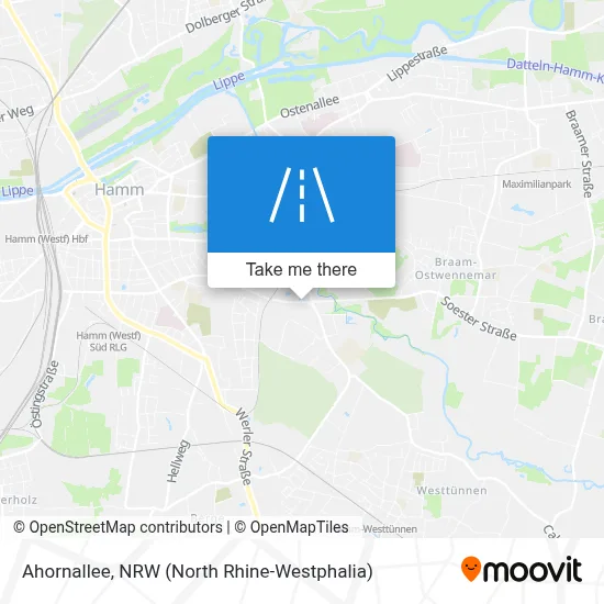 Ahornallee map
