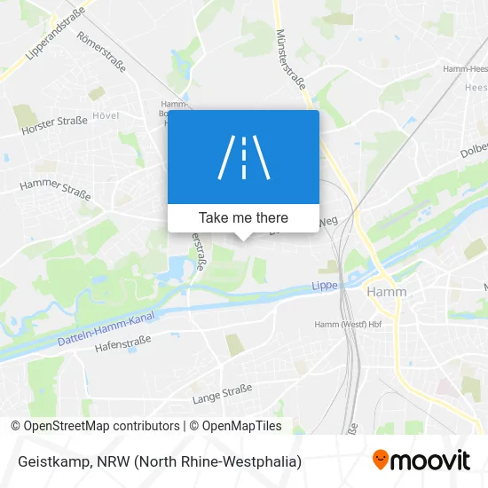 Карта Geistkamp