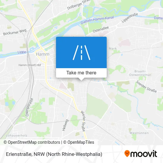 Карта Erlenstraße