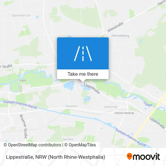 Lippestraße map