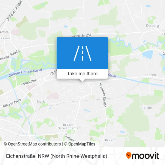 Карта Eichenstraße