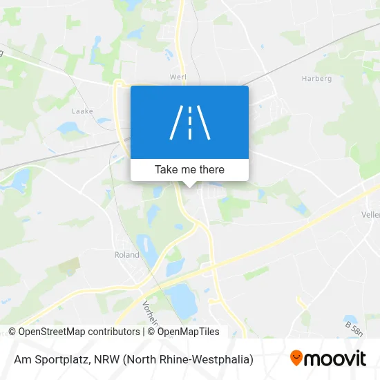 Am Sportplatz map