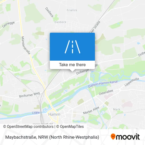 Карта Maybachstraße