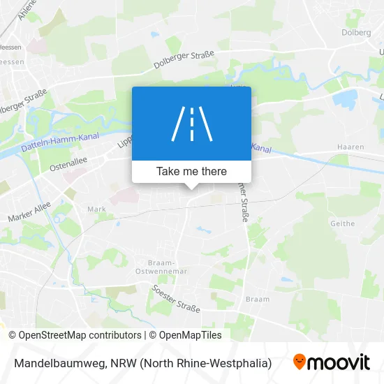 Карта Mandelbaumweg