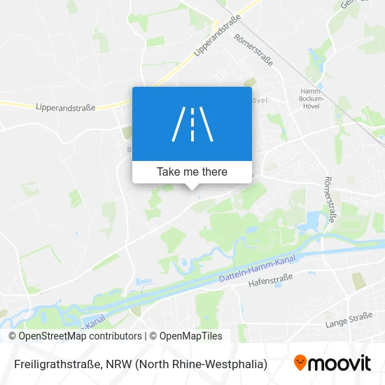 Карта Freiligrathstraße