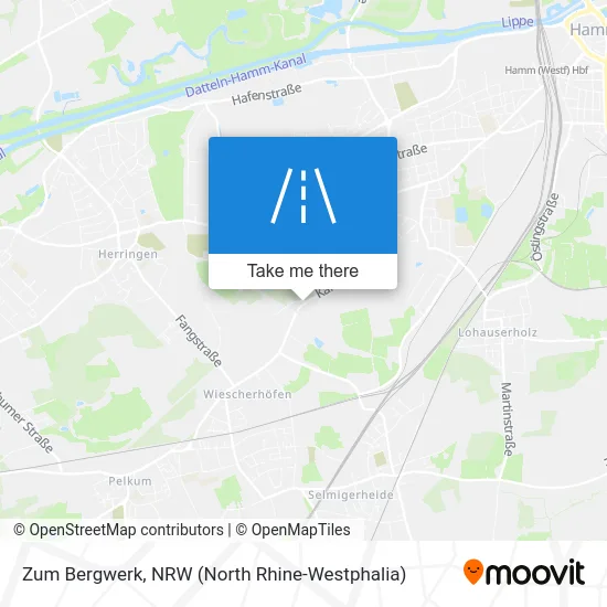 Карта Zum Bergwerk