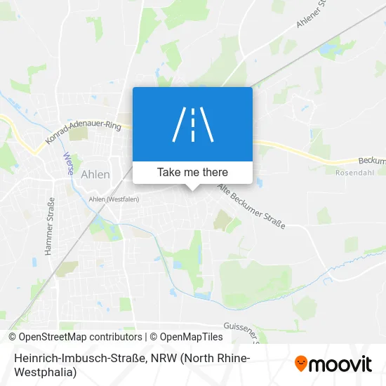 Карта Heinrich-Imbusch-Straße