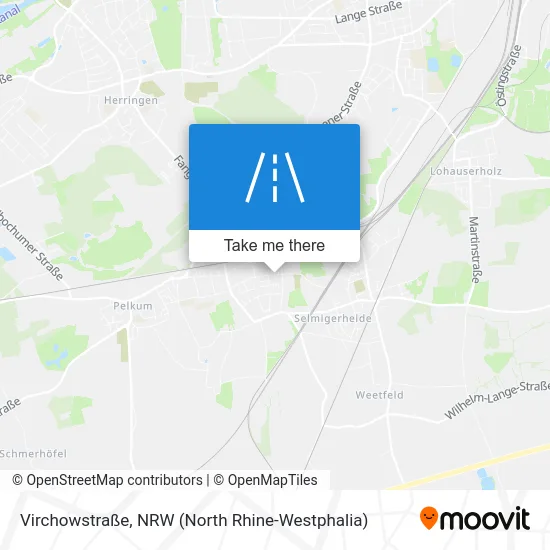 Карта Virchowstraße