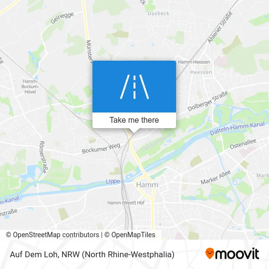 Карта Auf Dem Loh