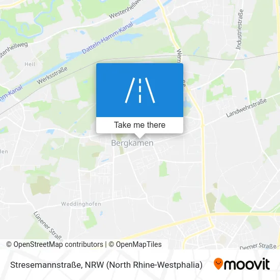 Карта Stresemannstraße