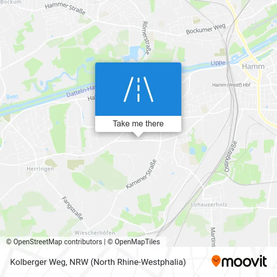 Карта Kolberger Weg