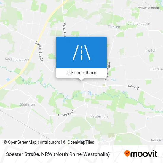 Карта Soester Straße