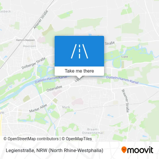 Карта Legienstraße