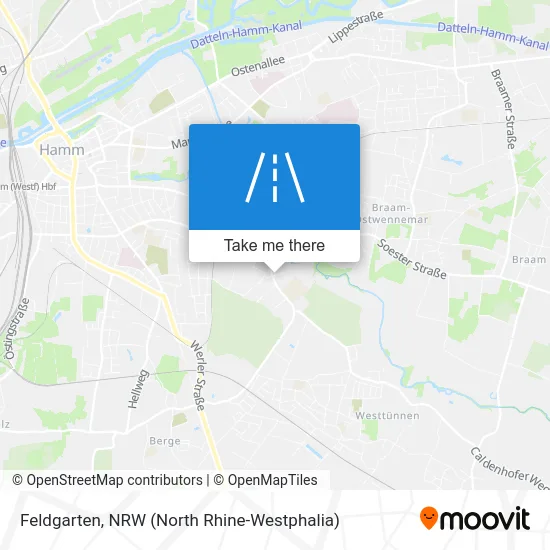 Карта Feldgarten