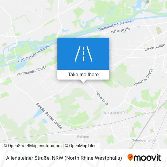 Карта Allensteiner Straße