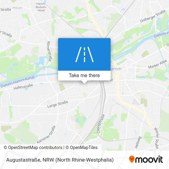 Карта Augustastraße