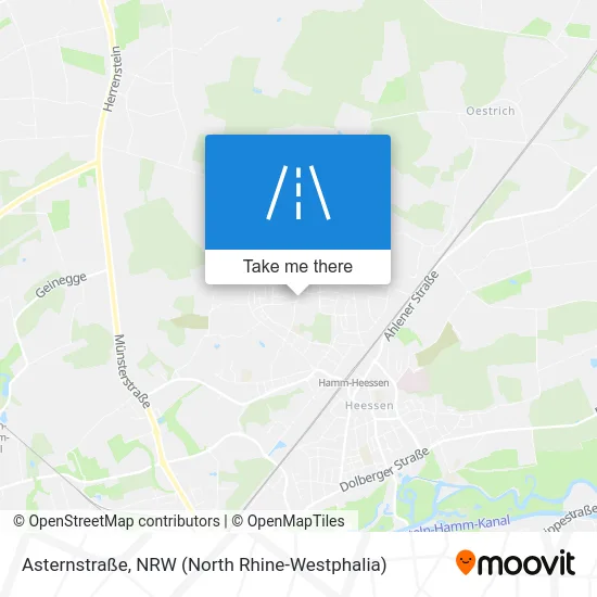 Карта Asternstraße
