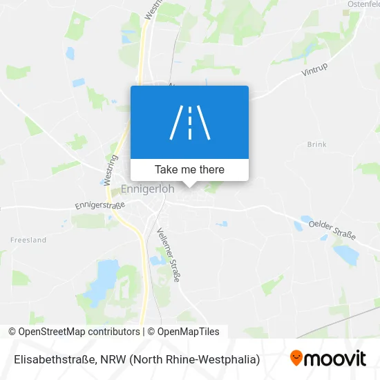 Карта Elisabethstraße