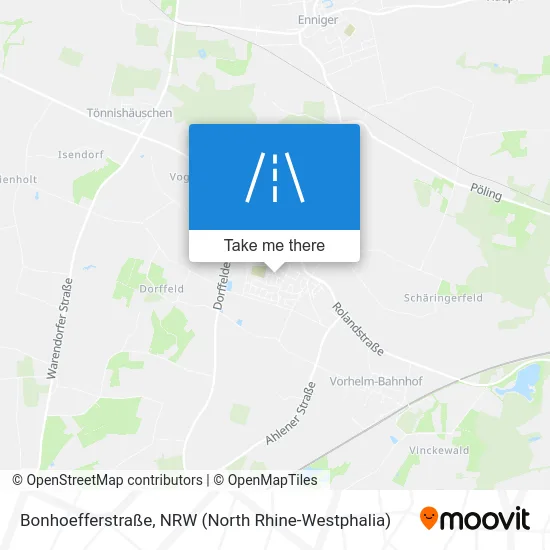 Карта Bonhoefferstraße