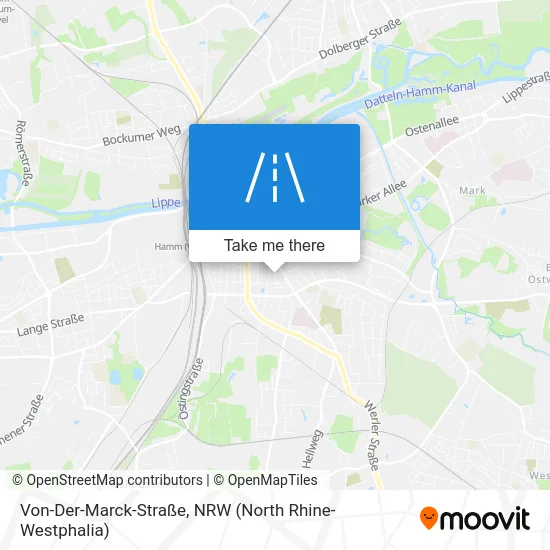 Карта Von-Der-Marck-Straße