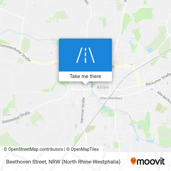 Beethovenstraße map