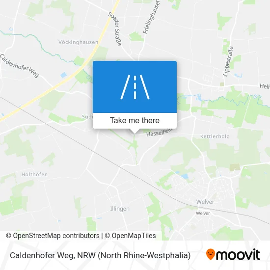 Карта Caldenhofer Weg