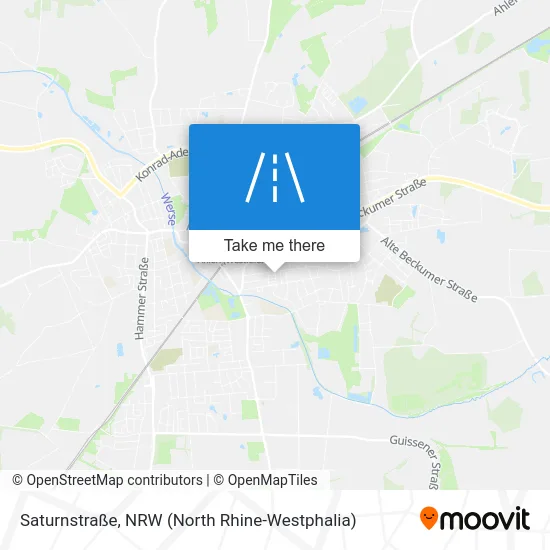 Карта Saturnstraße