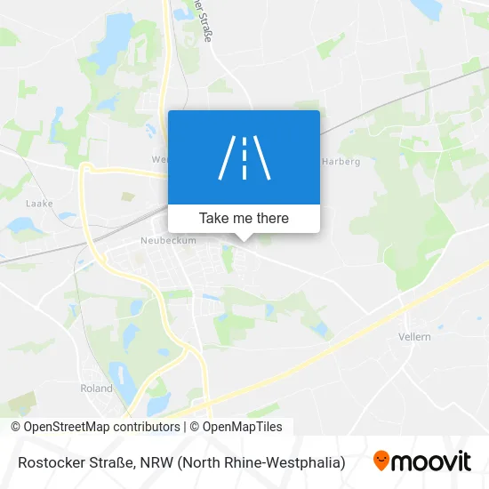 Карта Rostocker Straße