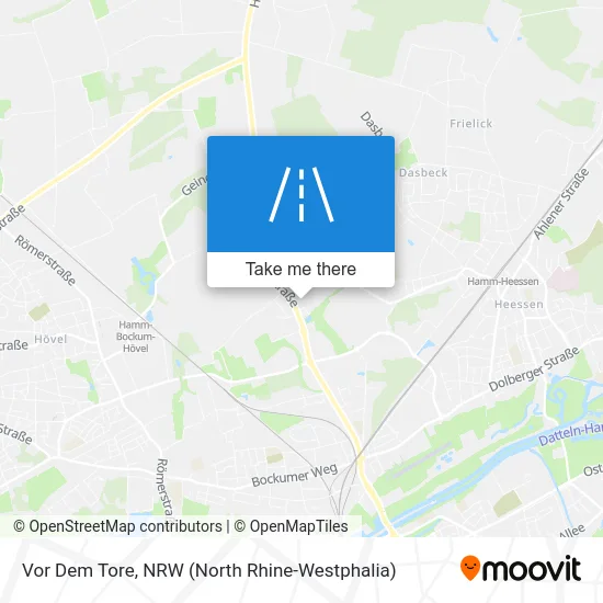 Карта Vor Dem Tore