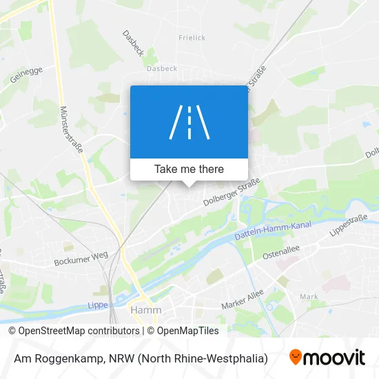 Карта Am Roggenkamp