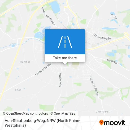 Карта Von-Stauffenberg-Weg