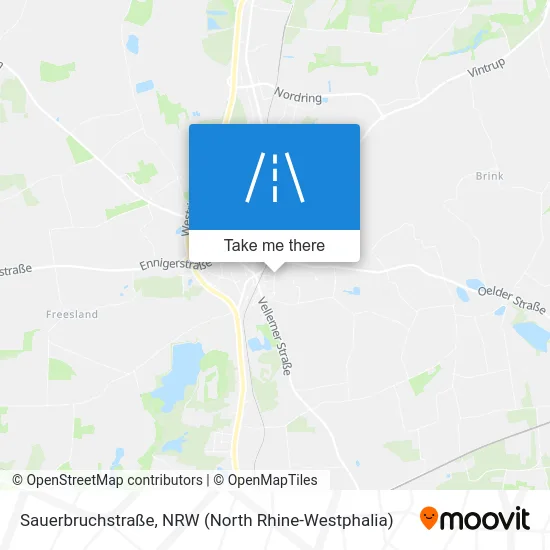 Карта Sauerbruchstraße