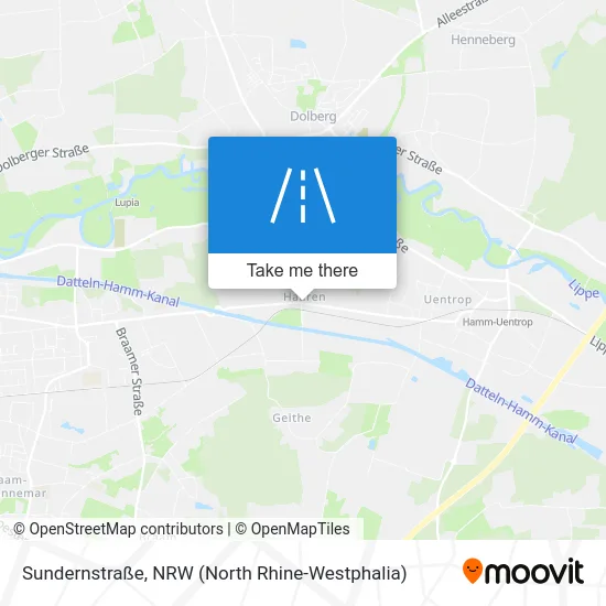 Карта Sundernstraße