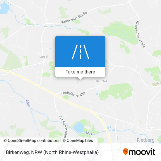 Birkenweg map