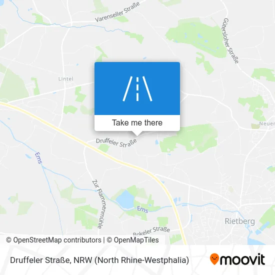Карта Druffeler Straße
