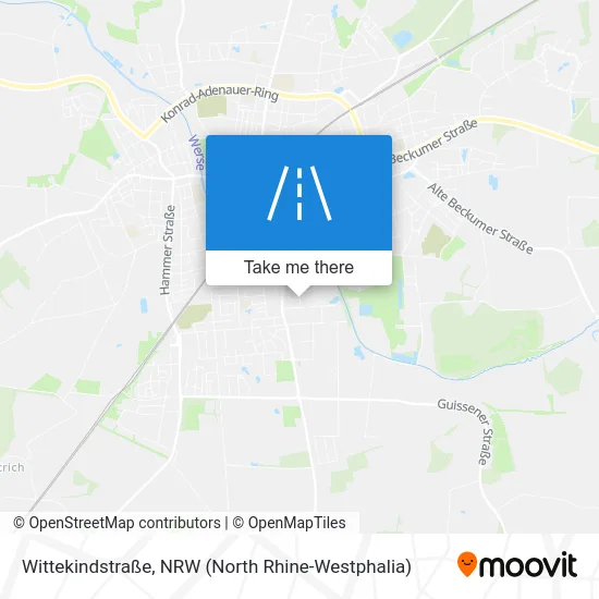 Карта Wittekindstraße