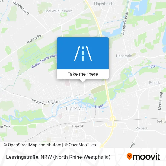 Карта Lessingstraße