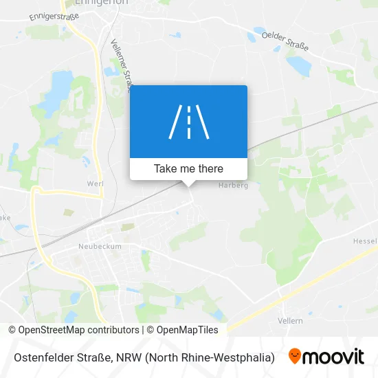 Карта Ostenfelder Straße