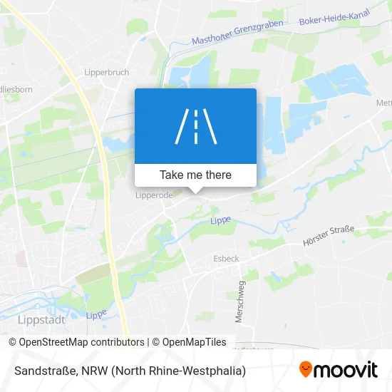 Карта Sandstraße