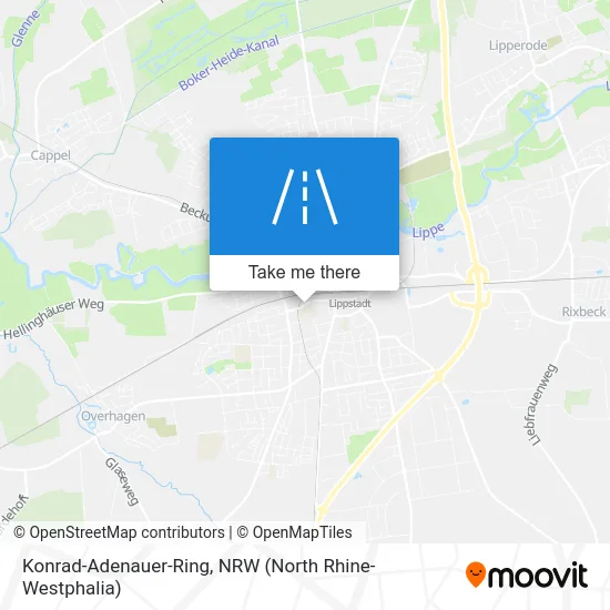 Карта Konrad-Adenauer-Ring