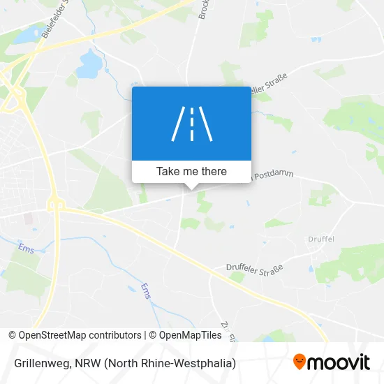 Grillenweg map