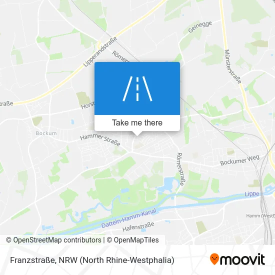 Карта Franzstraße