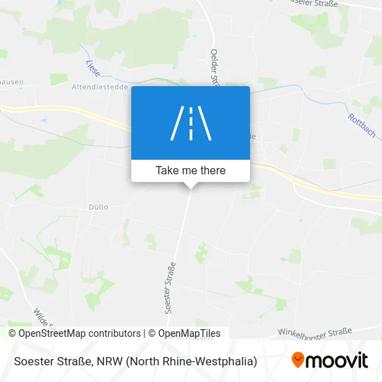 Карта Soester Straße