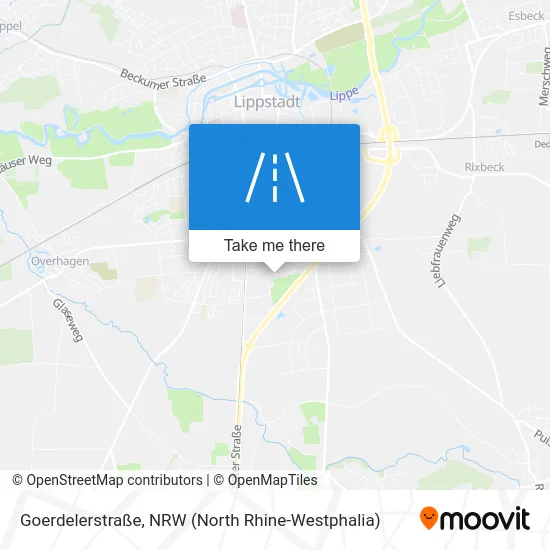 Карта Goerdelerstraße